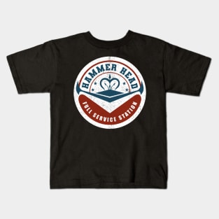 Hammer Head Full Service Station Kids T-Shirt